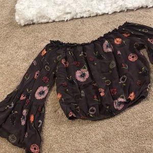 Matching crop top set